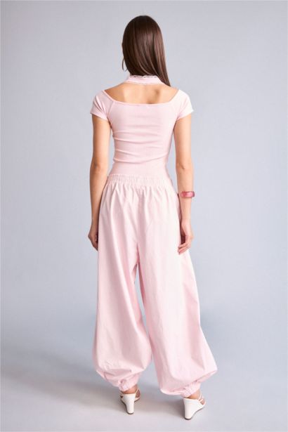 Normal Waist Balloon Fit Trousers