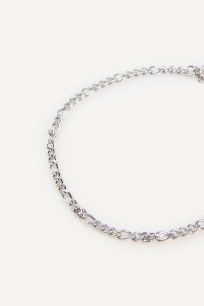 Boy Silver Chain Steel Bracelet