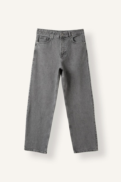 Baggy Fit Regular Waist Wide Leg Jeans