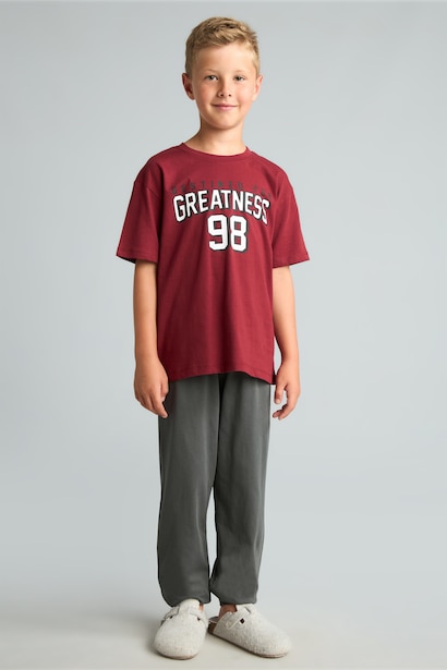 2 piece Regular Fit Knitted Pyjamas