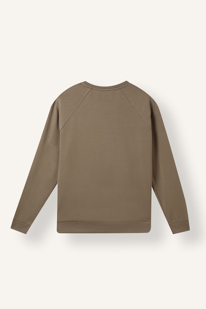 Standart Fit Baskılı Detaylı Sweatshirt