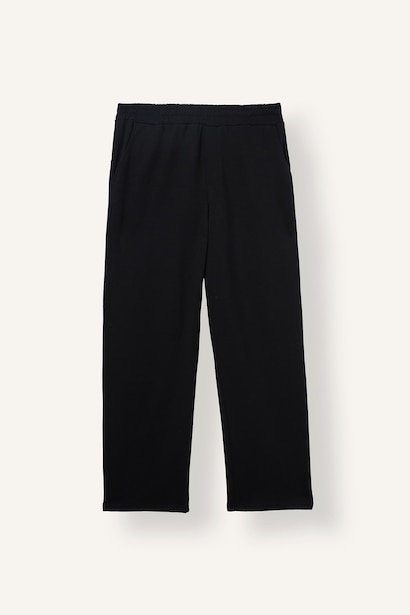 Relaxed Fit Beli Lastikli Jogger