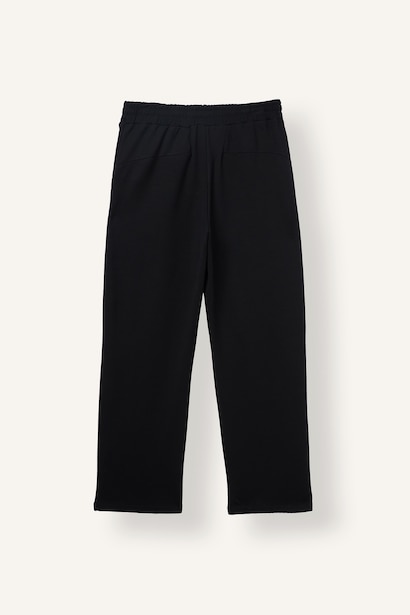 Relaxed Fit Beli Lastikli Jogger