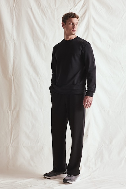 Relaxed Fit Beli Lastikli Jogger