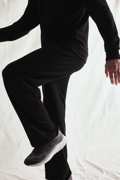 Relaxed Fit Beli Lastikli Jogger