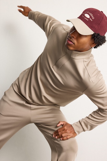 Standard Fit Scuba Fabric Sweatshirt