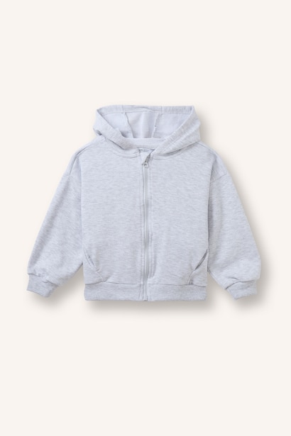 Regular Fit Hooded Cardigan