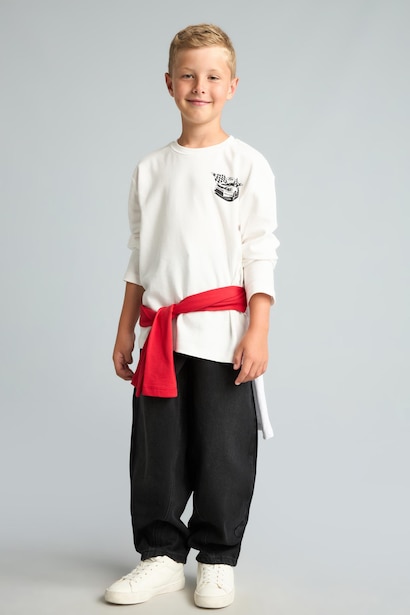 Boy Barrel Fit 100% Cotton Black Jeans