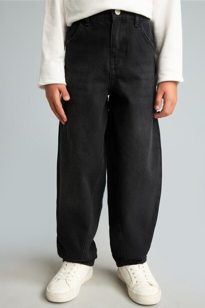 Boy Barrel Fit 100% Cotton Black Jeans