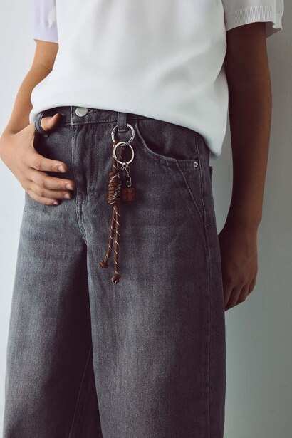 Boy Barrel Fit 100% Cotton Grey Jeans