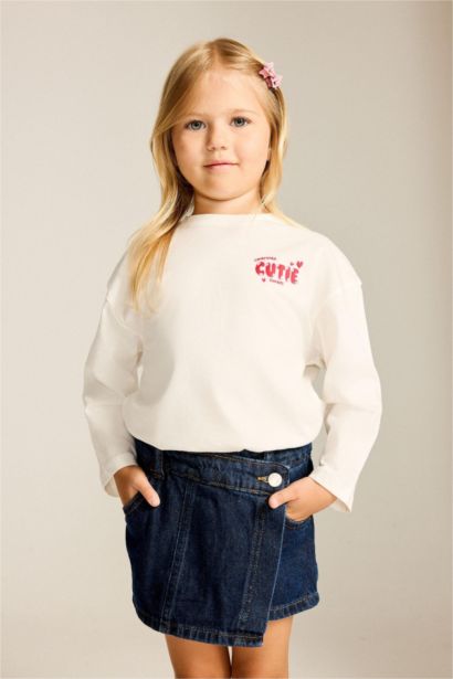 Baby Girl 100% Cotton Denim Shorts
