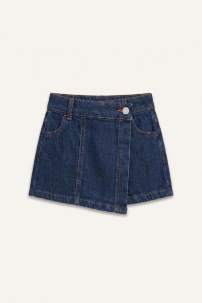 Baby Girl 100% Cotton Denim Shorts