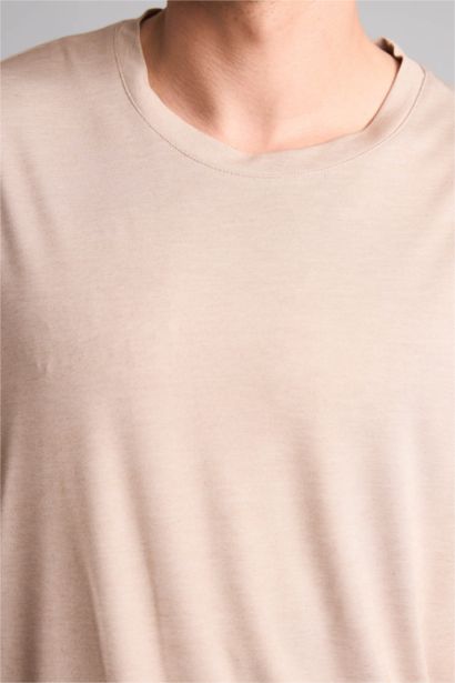 Regular Fit Pique Short Sleeve T-Shirt