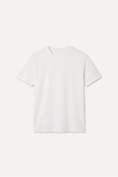 Regular Fit Pique Short Sleeve T-Shirt