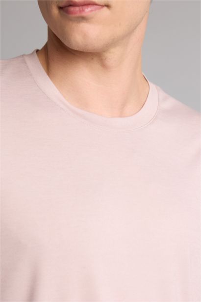 Regular Fit Pique Short Sleeve T-Shirt