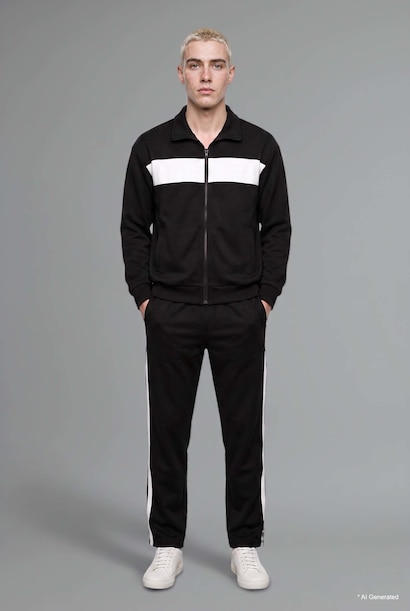 Relax Fit Wide Leg Sweatpants
