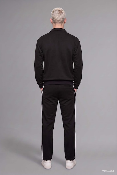 Relax Fit Wide Leg Sweatpants