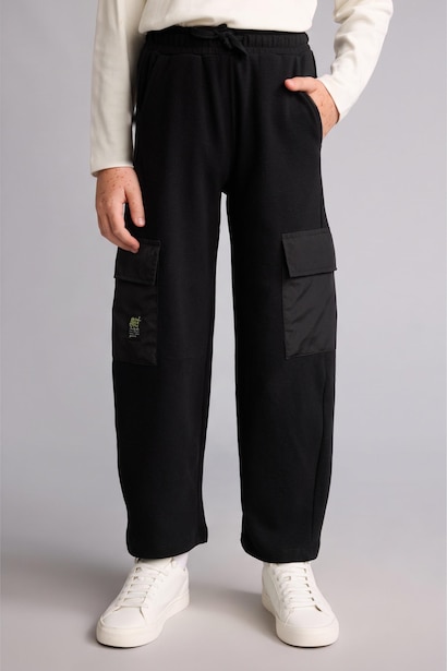 %100 Pamuk Barrel Fit Pantolon Erkek Çocuk