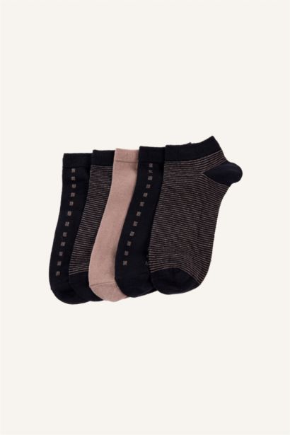 5 Piece Cotton Short Socks