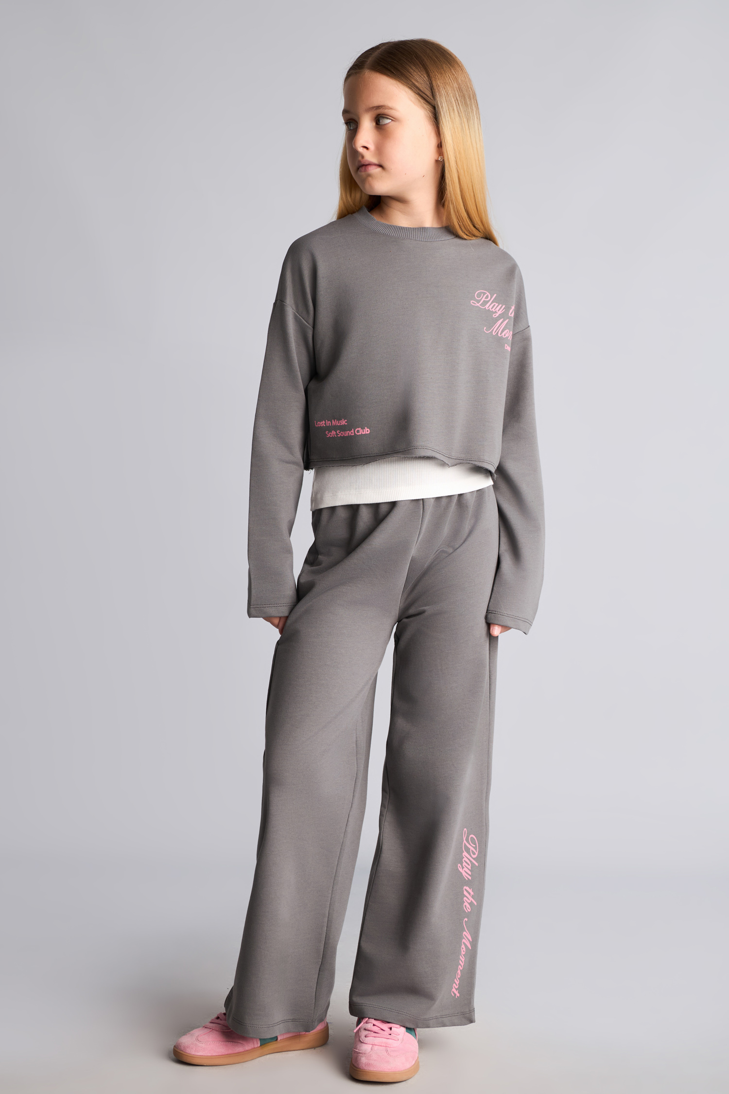 3'lü Sweatshirt Kız Çocuk