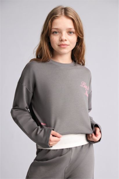 3'lü Sweatshirt Kız Çocuk