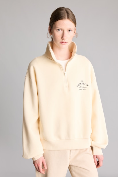Regular Fit Thick Sweatshirt Fabric Sweatshirt