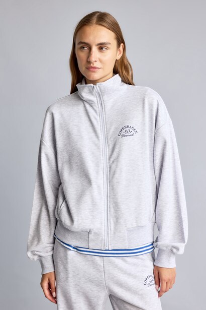 Relax Fıt Kalın Sweatshirt Kumaşı Hırka