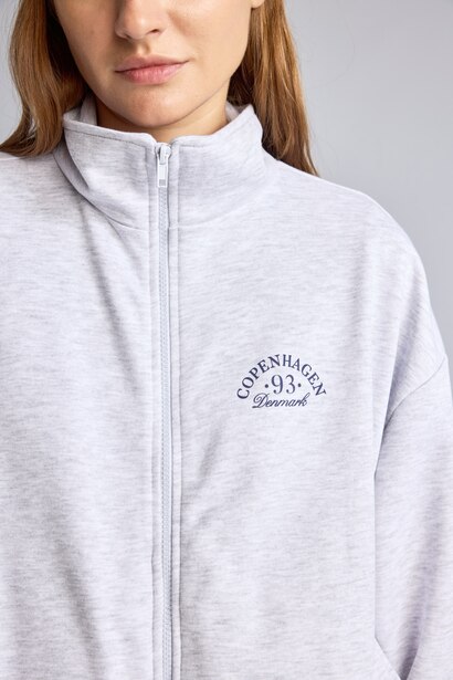 Relax Fıt Kalın Sweatshirt Kumaşı Hırka