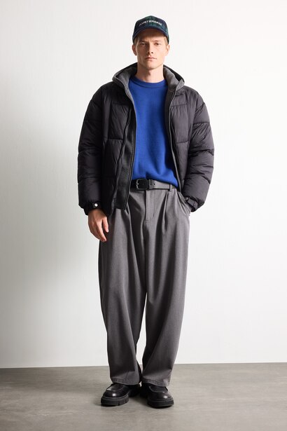 Zipper Puffer Jacket