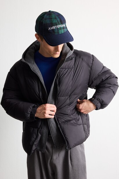 Zipper Puffer Jacket