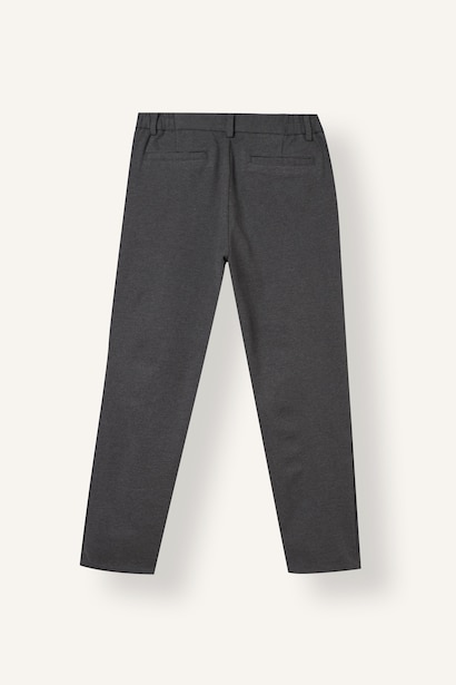 Tailored Fit Regular Waist Straight Leg Trousers