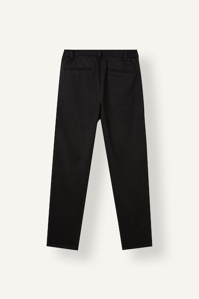 Tailored Fit Straight Leg Regular Waist Trousers
