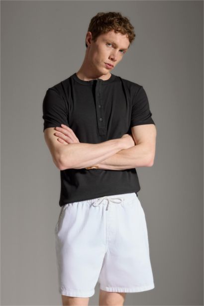 Slim Fit Kısa Kollu Tişört