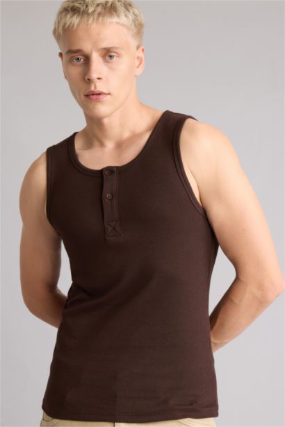 Regular Fit Ribana Tank Top