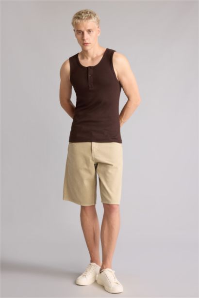 Regular Fit Ribana Tank Top