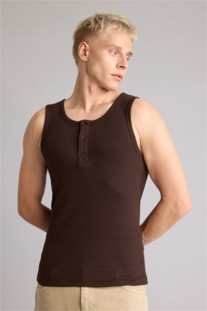 Regular Fit Ribana Tank Top