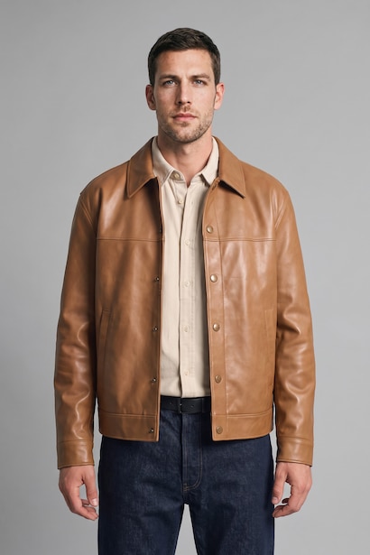 Regular Fit Deri Mont