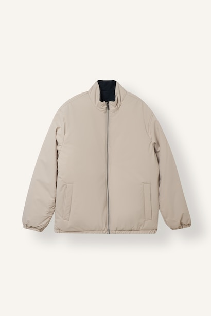 Regular Fit Stand Collar Zip-Up Waterproof Jacket