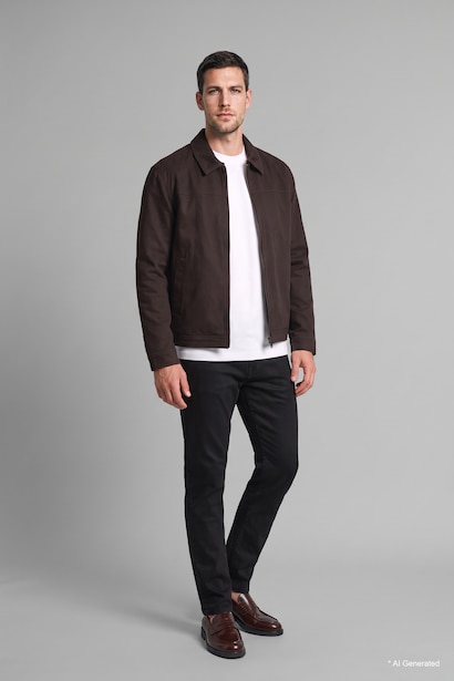 Zipper Puffer Jacket