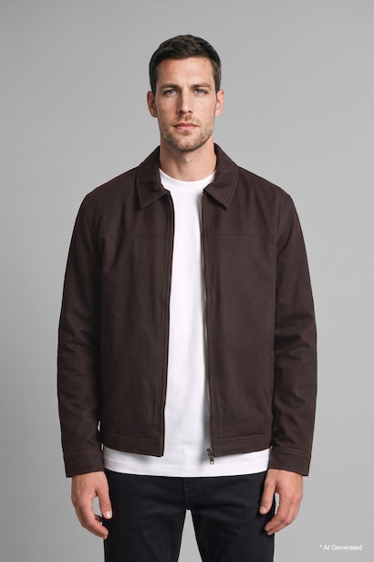 Zipper Puffer Jacket