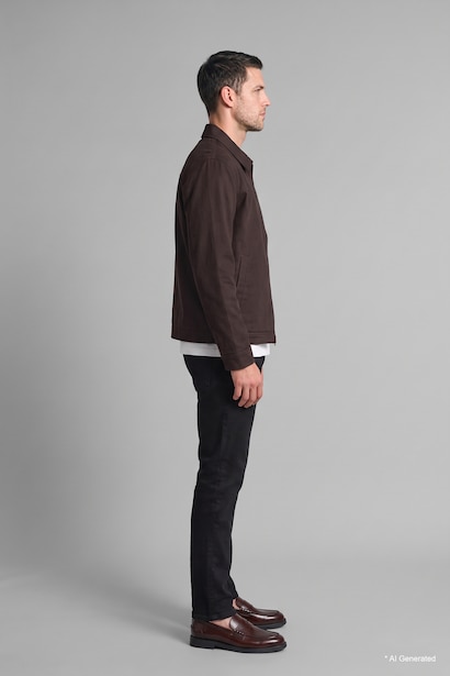 Zipper Puffer Jacket