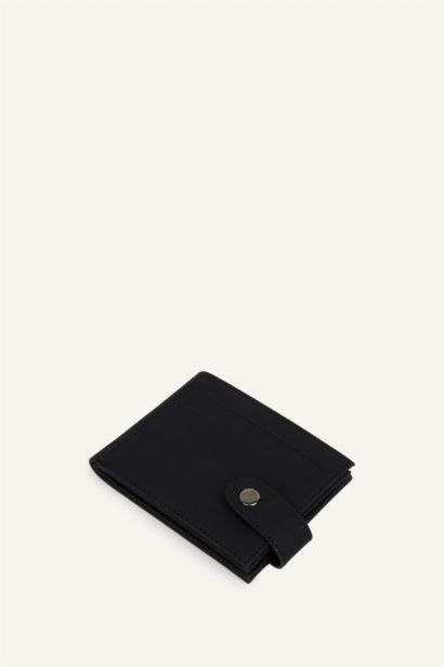Man Faux Leather Wallets