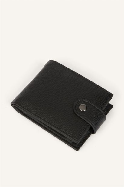 Man Faux Leather Wallets