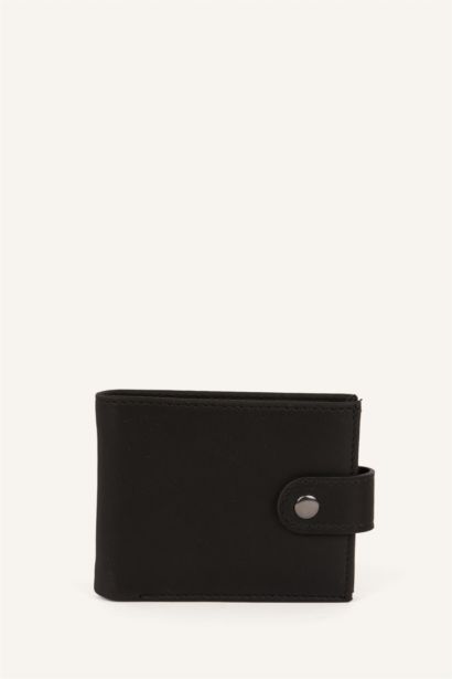 Man Faux Leather Wallets
