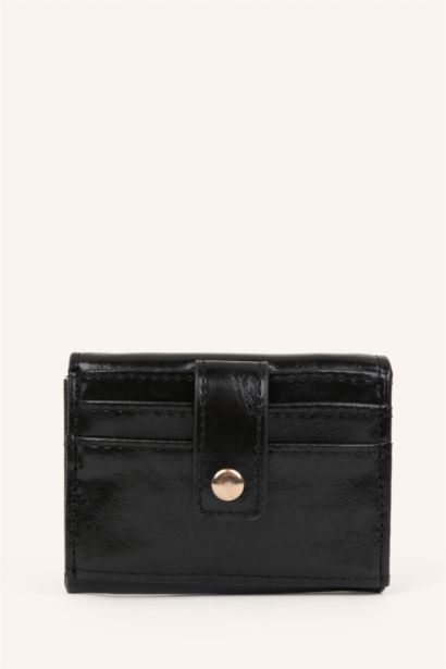 Woman Faux Leather Wallet