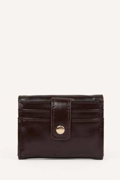 Woman Faux Leather Wallet