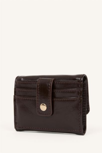 Woman Faux Leather Wallet