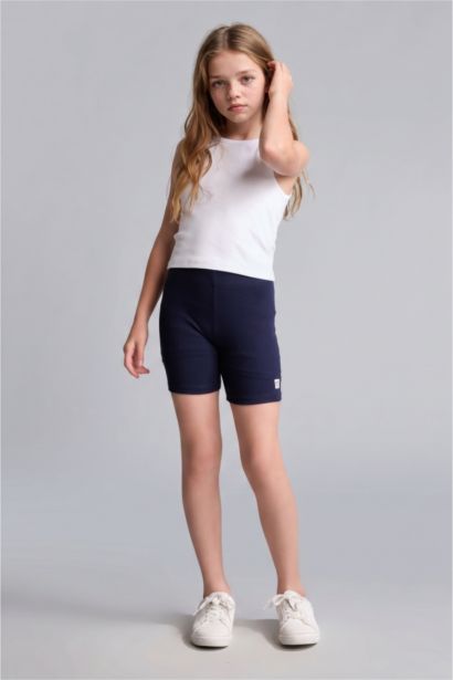 Girl Biker Short Leggings