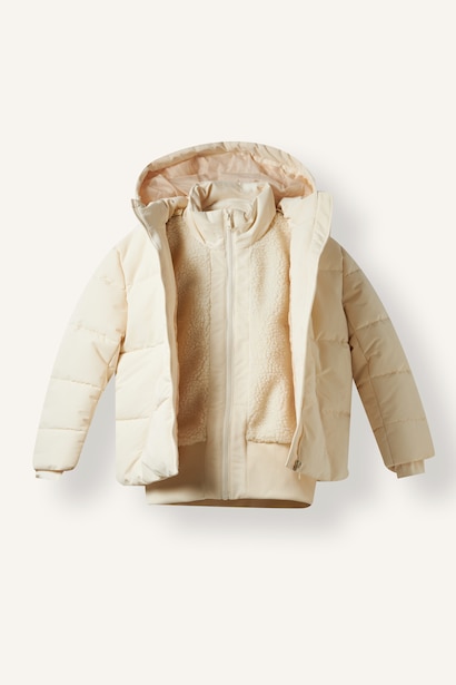 Girl Hooded Puffer Jacket