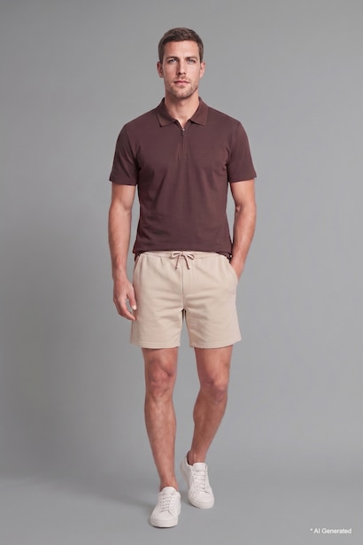 Regular Fit Regular Hem Shorts